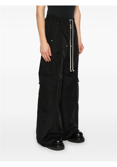 Pantaloni Cargobelas in nero Rick Owens - uomo RICK OWENS | RU01E5339FT09